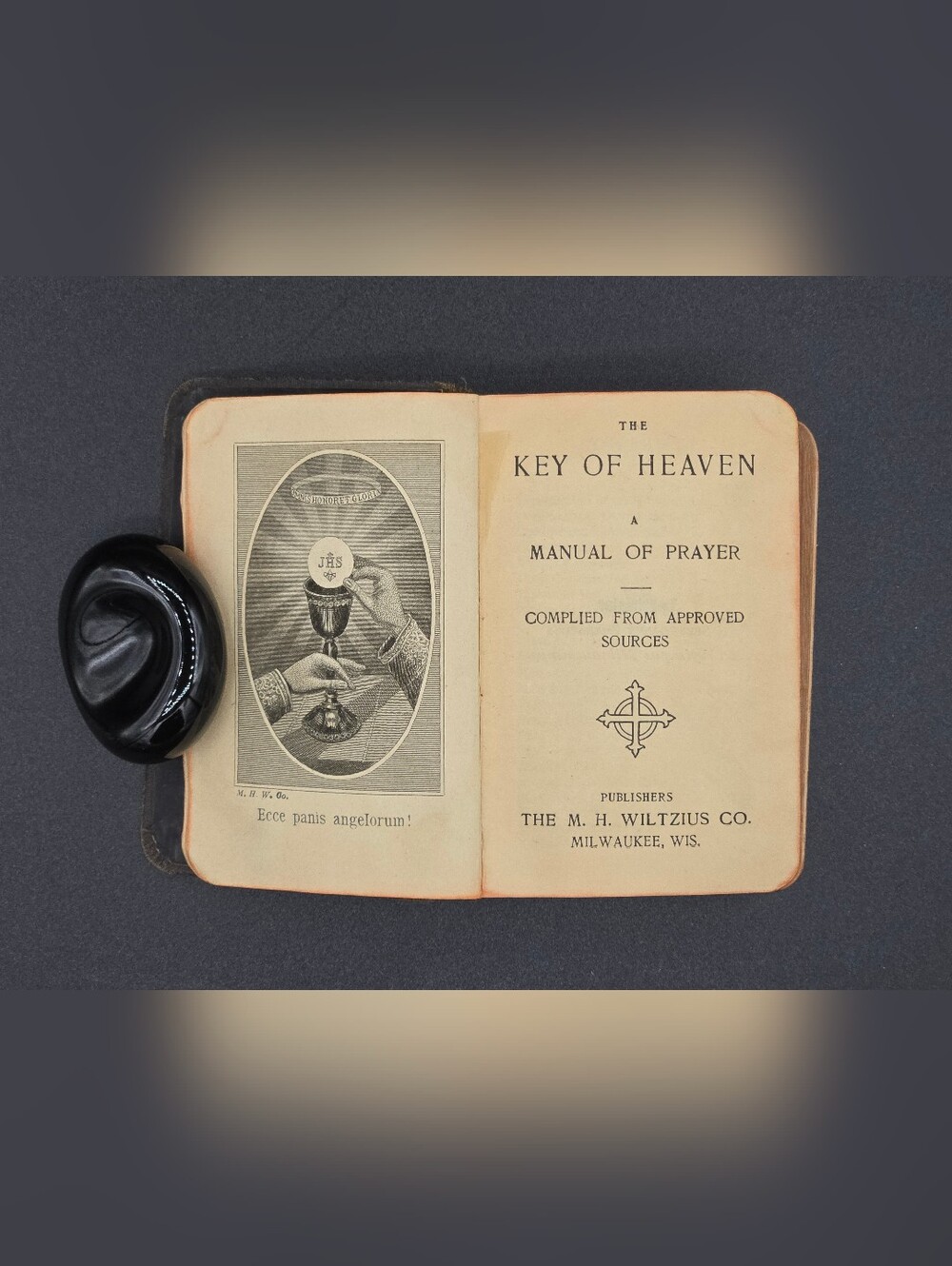 1904 Antique The Key of Heaven A Manuel of Prayer - Germany